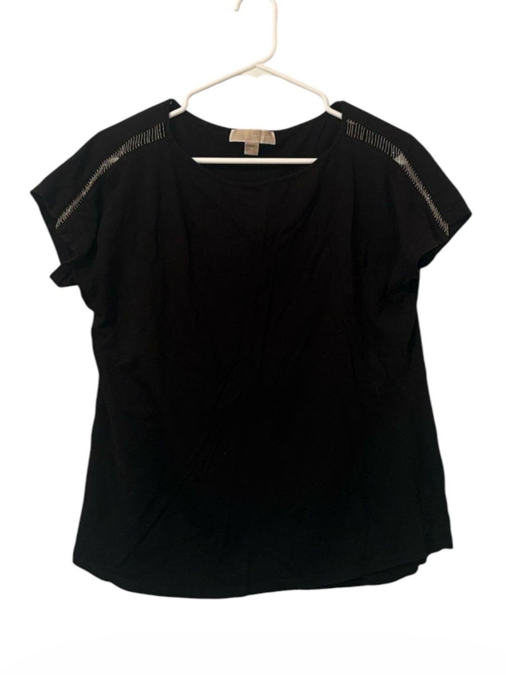 Michael Kors Chain Shoulder Detail Blouse